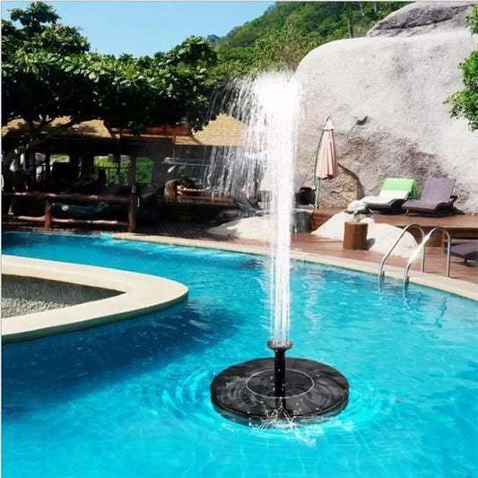 Floating Solar Water Fountain