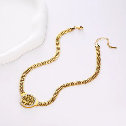 Tree Of Life Gold Necklace